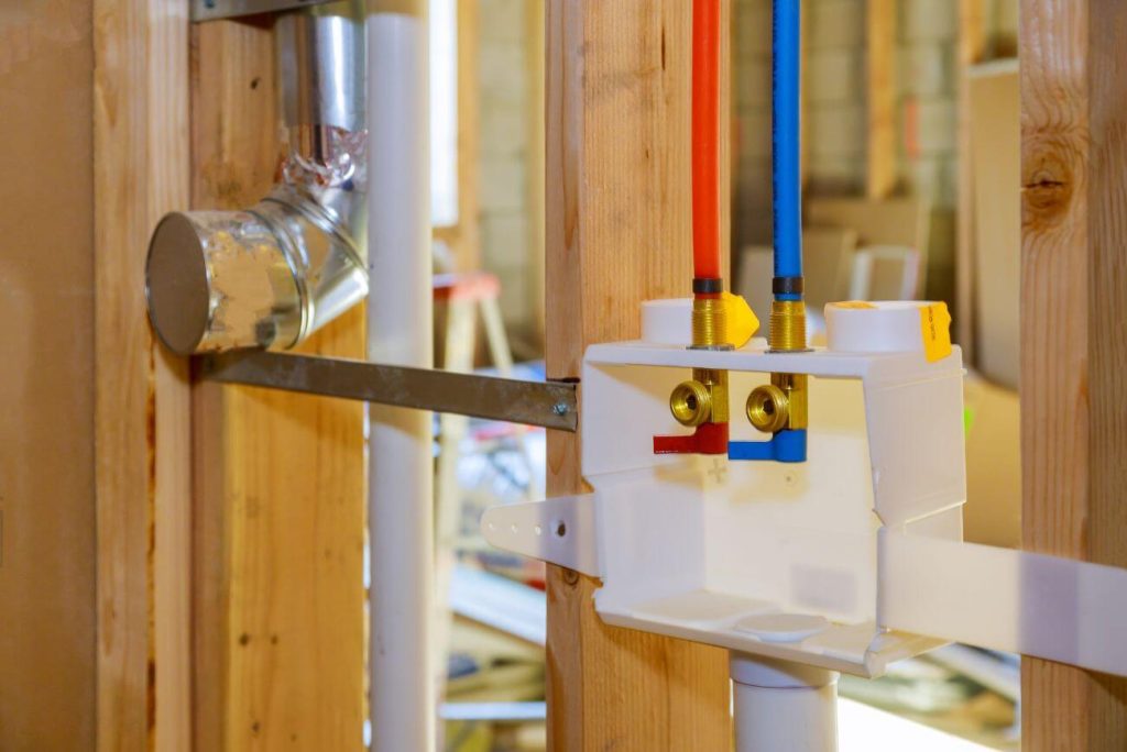 laundry room plumbing